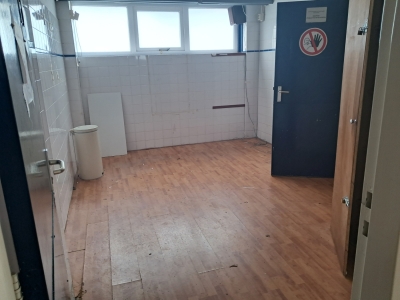 10 april Massageruimte ontruimd