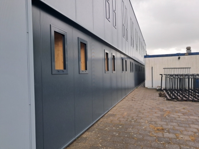 20 mei Plaatsen raamkozijnen benedenverdieping