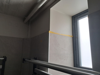 23 juli Kleur op houten delen kozijnen