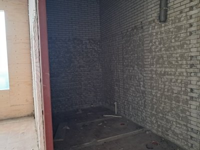 17 oktober Toekomstige toiletruimte bestuurskamer