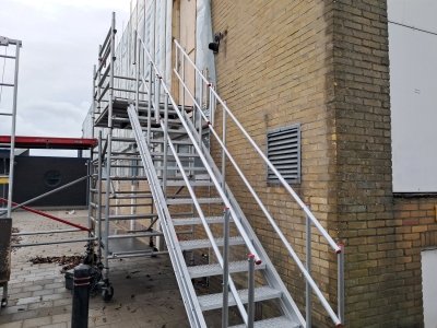 28 oktober Tijdelijke toegang/nooduitgang