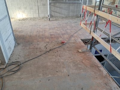 12 november Hemelwaterafvoer verwijderd