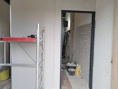 13 november Eerste toegang tot kleedkamer in wording