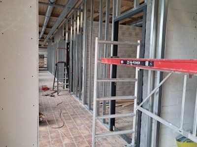 13 november Kleedkamergang krijgt vorm