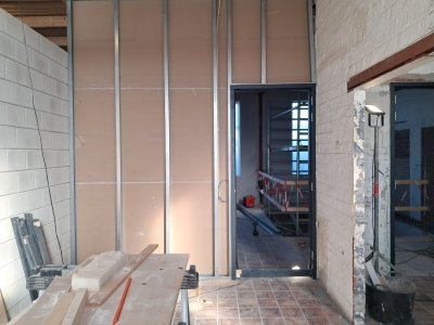 21 november Wand commissiekamer binnenzijde