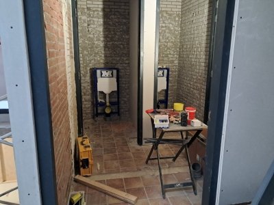 1 december Sanitaire ruimte bestuurskamer