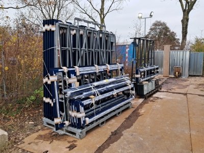 2 december Aanvoer nieuwe voorraad kozijnen