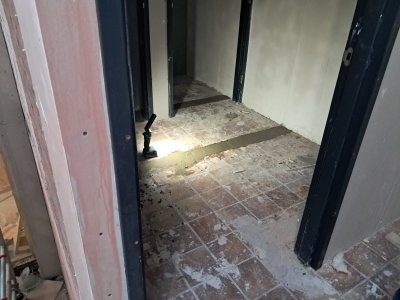 12 december Voorbereiding vloer voor egalisatie