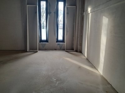 6 januari Kozijnen klaar voor afwerking