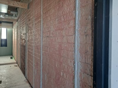 6 januari Voorbereiding wand kk 15