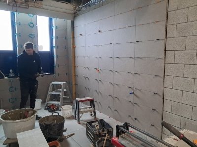 21 januari Doucheruimte kleedkamer 14