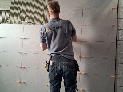 22 januari Man at work