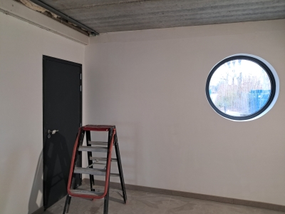 20 februari EHBO ruimte schilderklaar