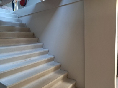 27 februari Voorlopig laatste schilderwerk af