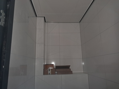 16 maart Plafond toiletruimte