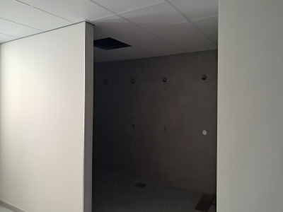 16 maart Plafond doucheruimte kk 16