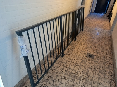 26 maart Traphek gearriveerd