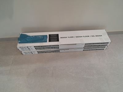 1 april Vloerdelen acclimatiseren