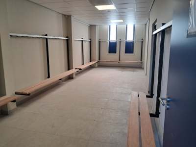 16 april Kleedkamer 16 in volle glorie